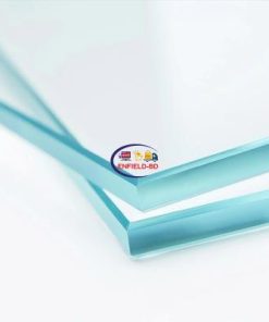 eNField-BD.COM 8mm Clear Toughened Glass Strong Safe & Crystal Clear Finish | size available Others  