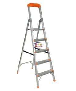 eNField-BD.COM Classic 5 Step Household Ladder | Safe & Sturdy Design Others
