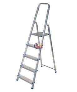 eNField-BD.COM 5 Step Aluminium Platform Ladder | Safe Strong & Durable মই Others