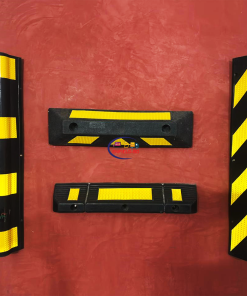 eNField-BD.COM Durable Round Garage Column Protectors | Rubber Corner Guards for for Walls/Columns Parking Safety Industrial And Scientific Home & Living  