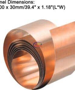 eNField-BD.COM Premium 0.80 mm Copper Sheet | High Quality Industrial Supplier Industrial And Scientific Count: 1 Square Feet|2 Square Feet|3 Square Feet|4 Square Feet|5 Square Feet|6 Square Feet|7 Square Feet|8 Square Feet|9 Square Feet|10 Square Feet