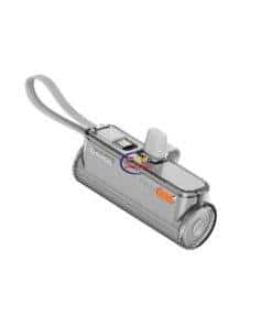 eNField-BD.COM SHARGE Flow Mini 2 T1 Transparent 5000mAh Power Bank Power Banks  