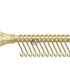 eNField-BD.COM Utopia Alley Rustproof Zinc Shower Curtain Hooks 12pc Set | Gold Home & Living  