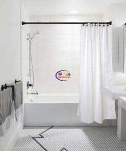 eNField-BD.COM Utopia Alley Rustproof Zinc Shower Curtain Rings Set 12 pcs | Polished Chrome Home & Living  
