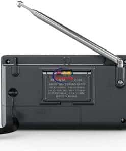 eNField-BD.COM XHDATA D-368 DSP Radio AM/FM/SW/AIR with MP3 Playback | Black Others  