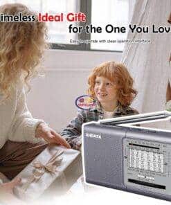 eNField-BD.COM XHDATA D219 Portable AM/FM SW Radio | Clear Sound Gray Others  