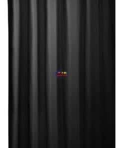 eNField-BD.COM ZENNA Home Water-Repellent Microfiber Shower Liner 70×72 | Black Home & Living