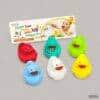 eNField-BD.COM 6 Colorful Duckling Bath Toys – Meilebao Set Toys
