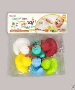 eNField-BD.COM 6 Colorful Duckling Bath Toys – Meilebao Set Toys  