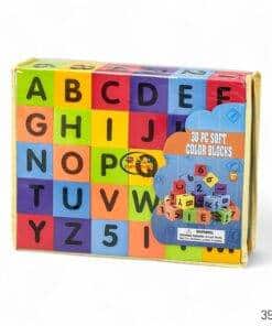 eNField-BD.COM EVA Foam Alphabet & Number Blocks | 30pc Set Toys  