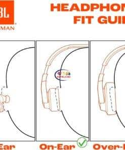 eNField-BD.COM JBL Live 670NC Headphones | Premium Noise Cancelling | Sandstone Earphones / Headset