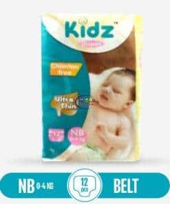 eNField-BD.COM Kidz Soft Diaper Belt for Newborn 0-4kg | 12 Pcs Pack Others  
