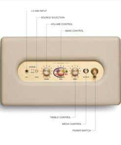 eNField-BD.COM Marshall Acton III Bluetooth | Cream Speaker Earphones / Headset  