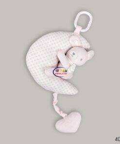 eNField-BD.COM Musical Moon Rabbit | Pink Waffle Plush Baby Toy Toys  