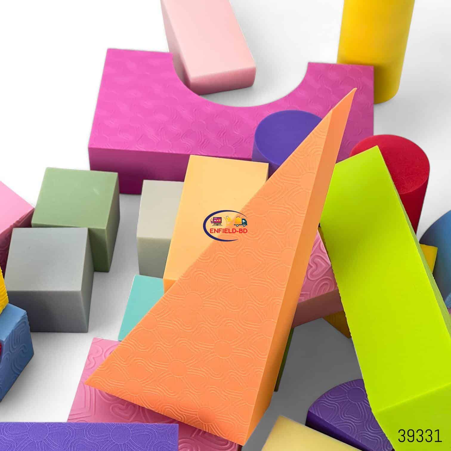 Foam blocks view 2