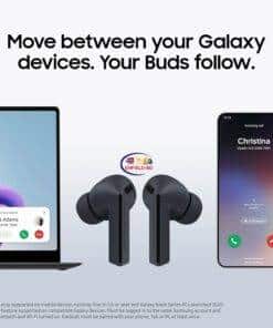 eNField-BD.COM Samsung Galaxy Buds 3 | Premium Wireless Sound | Black Smart Watch