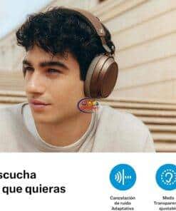 eNField-BD.COM Sennheiser Momentum 4 Wireless Headphones | Brown | Hi-Fi Sound Earphones / Headset