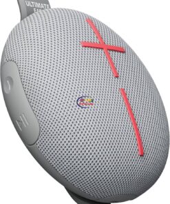 eNField-BD.COM UE MINIROLL Waterproof Bluetooth Speaker | Grey | with Big Bass Earphones / Headset  