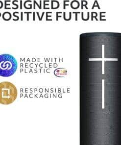 eNField-BD.COM Ultimate Ears Boom 4 | Black | Powerful Portable Bluetooth Speaker Earphones / Headset  