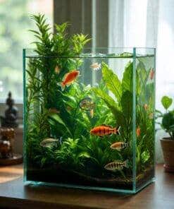 eNField-BD.COM Crystal Glass Aquarium 18x12x12 Price BD 2025 Home & Living  