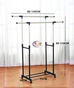 eNField-BD.COM Portable Cloth Storage Hanger Extended – Silver Smart Watch