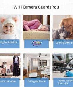 eNField-BD.COM X5 Battery IP Camera HD Wireless BD | Enfield BD Home & Living