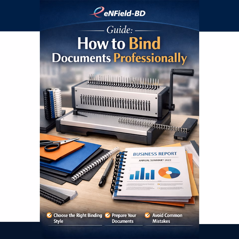 Guide How to Bind Documents Professionally eNField-BD