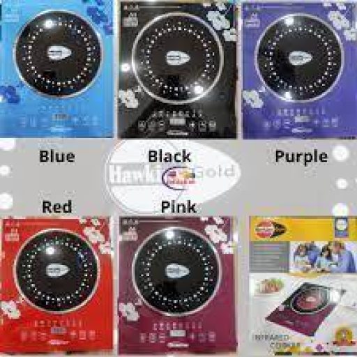 Enfield-bd.com Kitchen & Dining Hawkins Gold Infrared Cooker 10 stages power setting inverter system