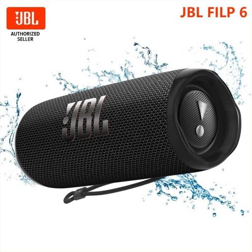Enfield-bd.com Electronics Home Audio Original JBL Flip 6 Wireless Bluetooth Speaker Stereo Bass Music Waterproof Portable IPX7 Outdoor Travel Party