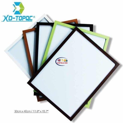 Magnetic Whiteboard Whiteboard 16×12-inch Glass Whiteboard with Frame Bulletin Message Dry Erase Writing Board Enfield-bd.com