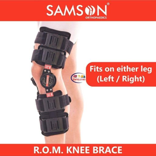 SAMSON NE-0620 – R.O.M Knee Brace 18”/46cm | Size Available | India Health Care Personal Care