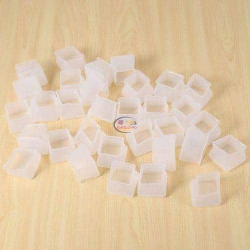 32Pcs Furniture Silicon Protection Cover Square Silicone Chair Leg Floor Protectors Home & Living