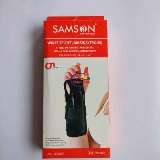 SAMSON WR-0801 – Wrist Splint Ambidextrous | Size Available | India Health Care Personal Care