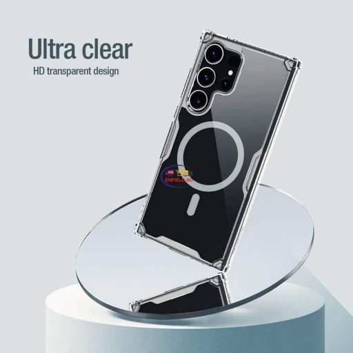 Nillkin Transparent Case Nature TPU Pro Magnetic Samsung Galaxy S24 Ultra Cases & Screen Protector