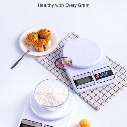 Enfield-bd.com Home & Living Digital LCD Kitchen Scale – Weight Machine (1kg-10kg)