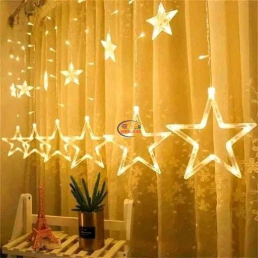 Twinkle Star 138 LED Star Moon Window Stage USB | Warm White Home & Living