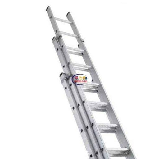 eNField-BD.COM 44ft Aluminum Sliding Ladder | 3 Part Extendable & Strong Others