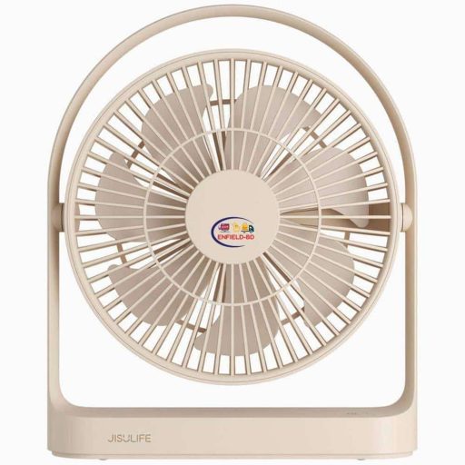 JISULIFE FA27 Portable Table Fan | Brown Home & Living