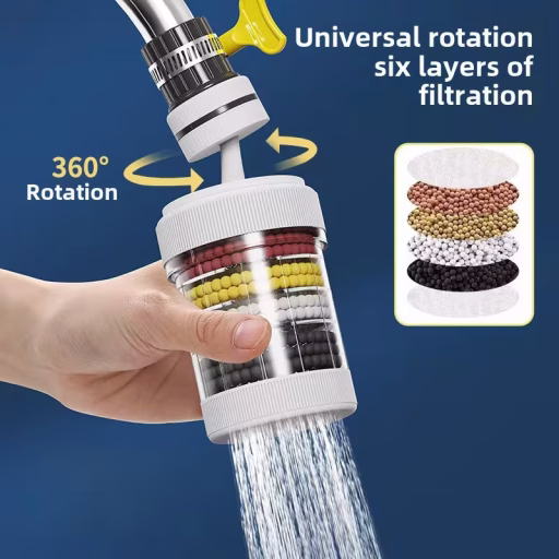 6-Layer Faucet Filter Shower Kitchen Tap Water Safe tool (1)