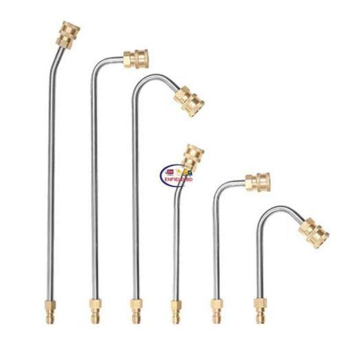 Enfield-bd.com Bike & Car Home & Living 6 Size Car Washer Metal Jet Lance Water Wand Extension Cleaner Attachment Angled Lance for G1/4 High Pressure Washers