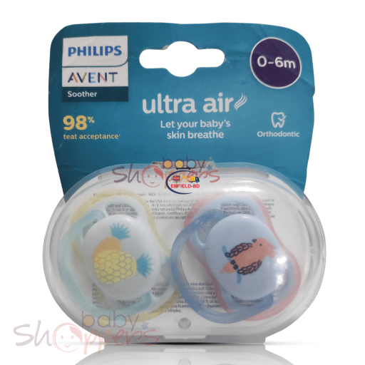 Philips Avent Ultra Air Orthodontic Baby Soother 0-6 Month Others