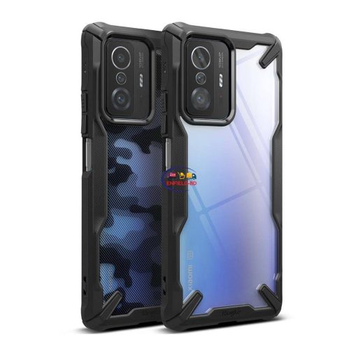 Gadget Cases & Screen Protector Ringke Fusion-X for Xiaomi Mi 11T Case Raised Bezel Transparent Hard PC Back Soft TPU Frame Hybrid for Mi 11T Pro Cover Enfield-bd.com