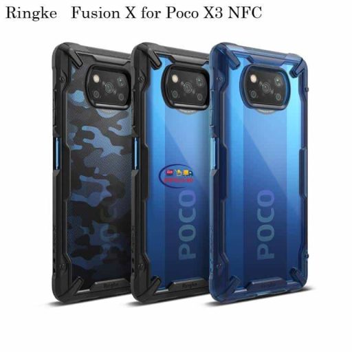 Gadget Cases & Screen Protector Ringke Fusion-X for Xiaomi Poco X3 NFC Case Transparent Hard PC Back Soft TPU Frame Hybrid Cover Enfield-bd.com