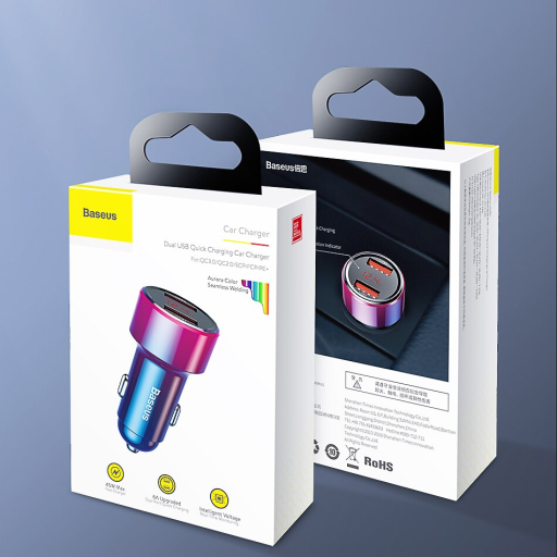 Gadget Baseus 45W Car Charger QC 4.0 3.0 For Xiaomi Huawei Supercharge SCP Samsung AFC Quick Charge Fast PD USB C Portable Phone Charge Enfield-bd.com