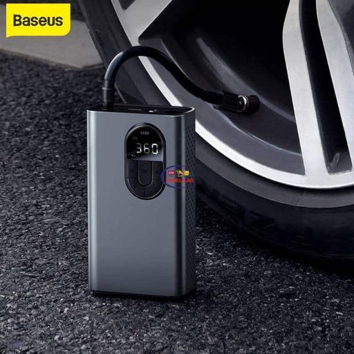 Enfield-bd.com Bike & Car Home & Living Baseus Energy Source Inflator Pump 2400mAh Wireless Electric Air Pump 150PSI Tire Inflator Car Tyre Pump for Bicycle Motorcycle Basketball