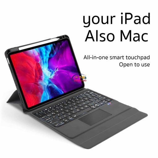 Enfield-bd.com Gadget COTEetCI SLIM PRO Backlit Bluetooth Keyboard Case for iPad 8th Pro2020th 11 air3th/4th 10.2″ 10.5″ 10.9″