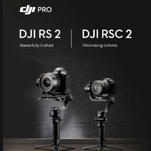 Camera & Photo DJI RS 2 Gimbal Stabilizer Pro Combo | Black Enfield-bd.com