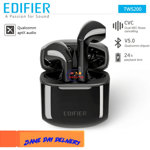 Earphones / Headset Edifier TWS 200 True Wireless Stereo Earbuds Bluetooth 5.0 Enfield-bd.com