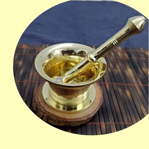 Hamandista Traditional Pure Brass Masala Bata Machine BD (1)