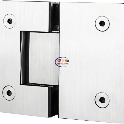 Heavy Duty Glass Shower Door Hinges 180° – Polished SS Steel Tools & Home Improvement